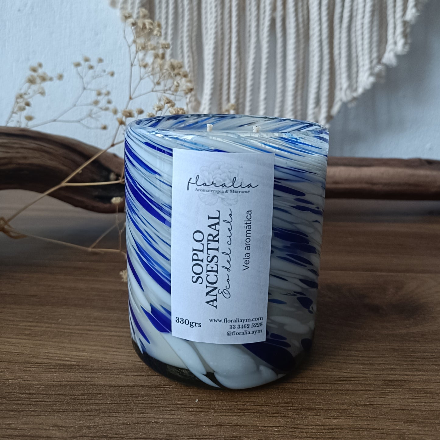 Vela artesanal ECO DEL CIELO