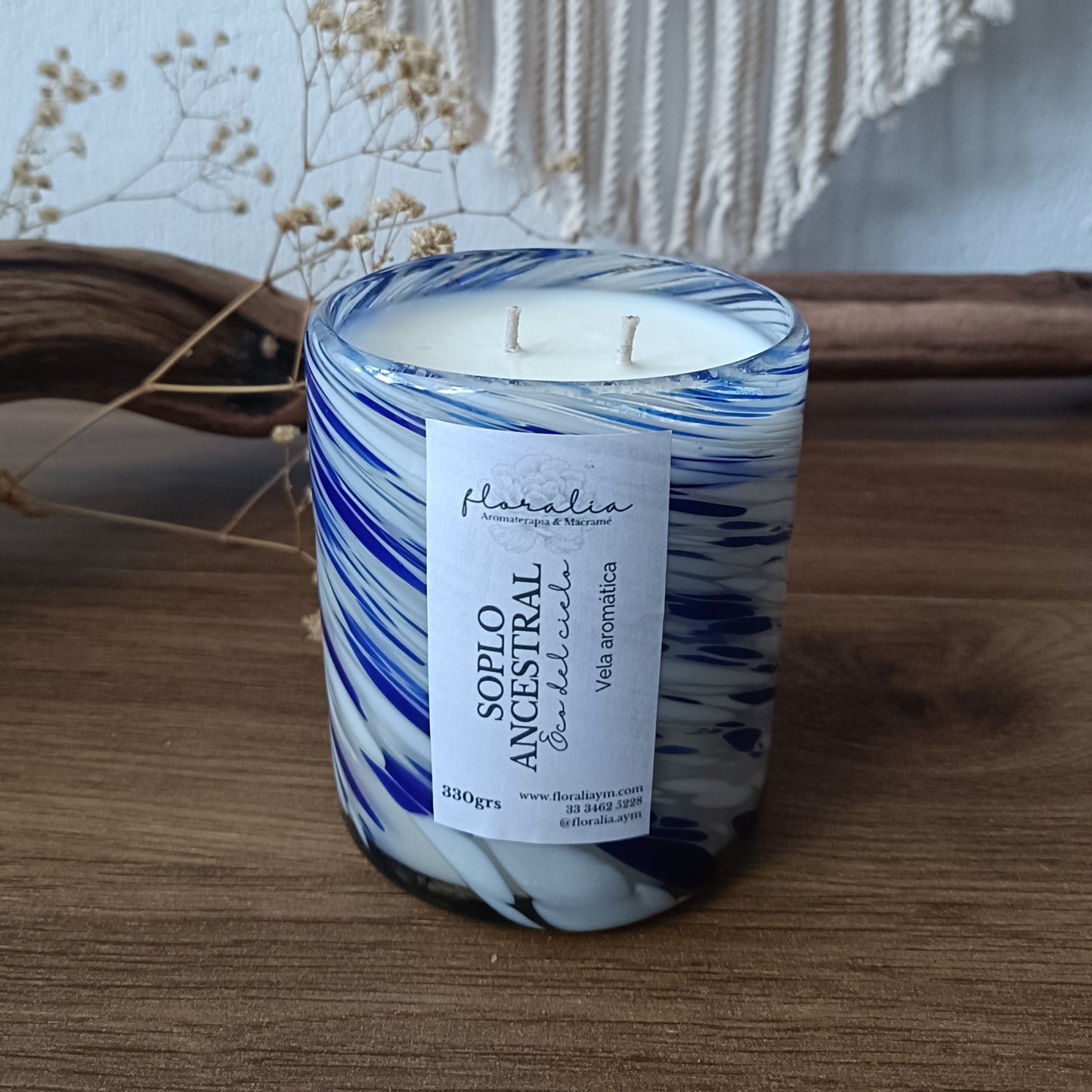 Vela artesanal ECO DEL CIELO